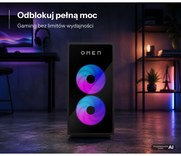 HP OMEN 35L Ryzen 7-9800X3D/32GB/2TB/Win11 RTX5070Ti - 1594710 - zdjęcie 4